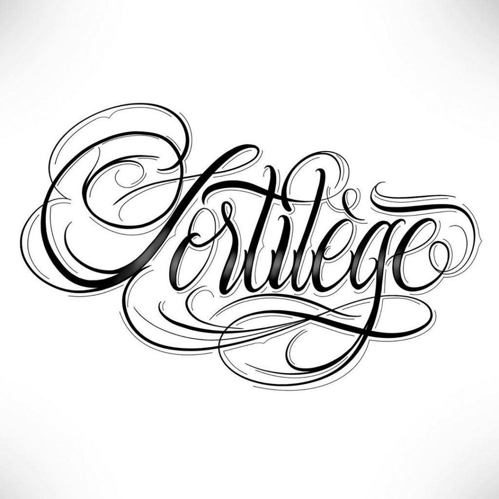 Calligraphie « Sortilège »