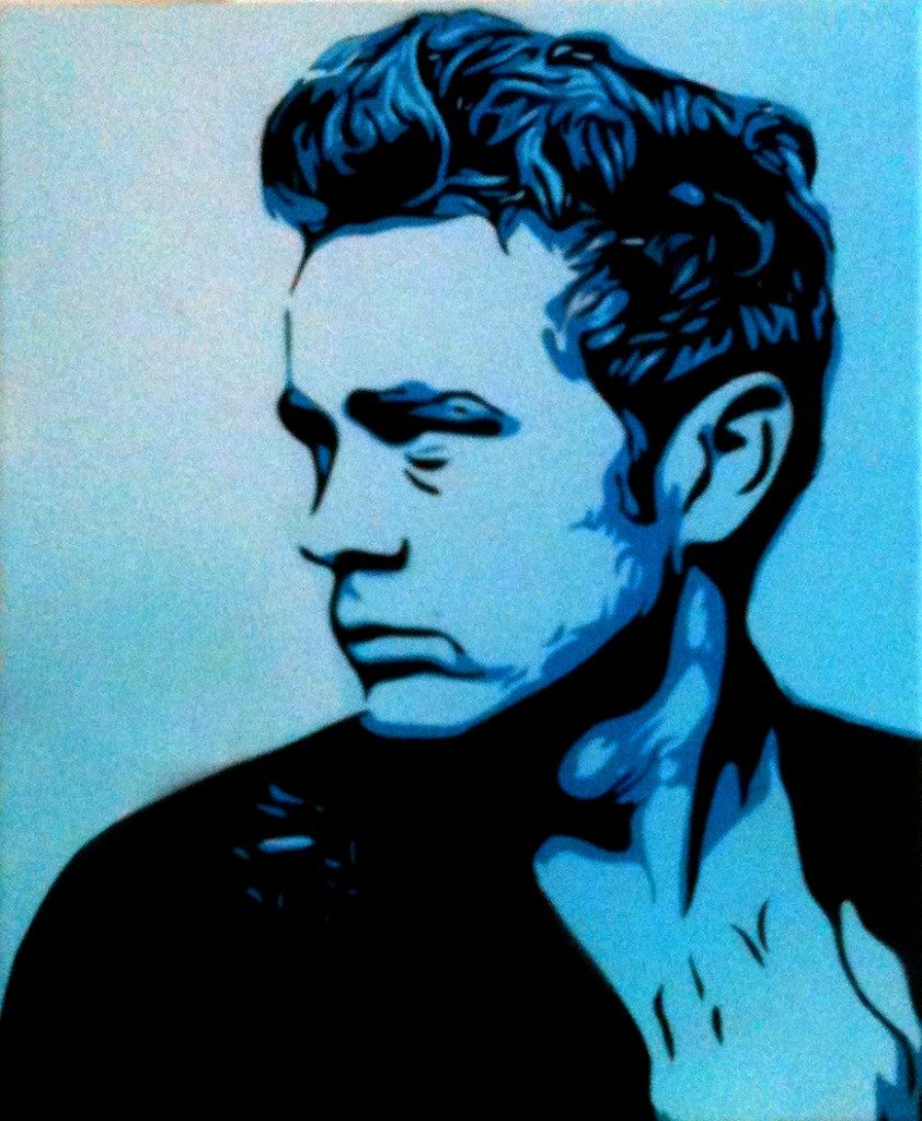 Peinture James Dean