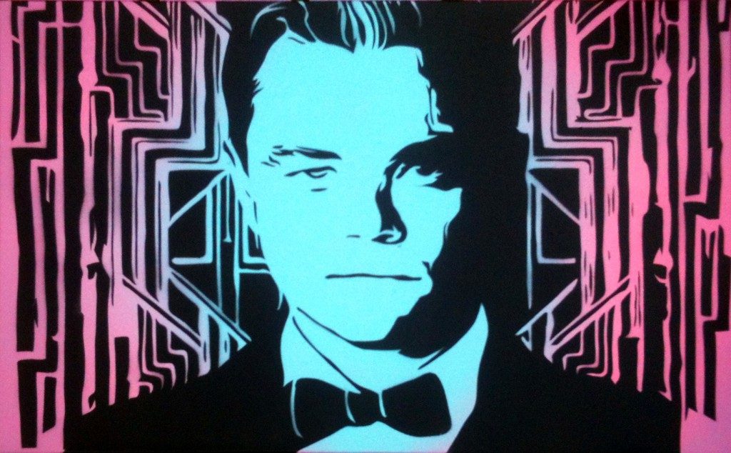 Peinture Leonardo DiCaprio