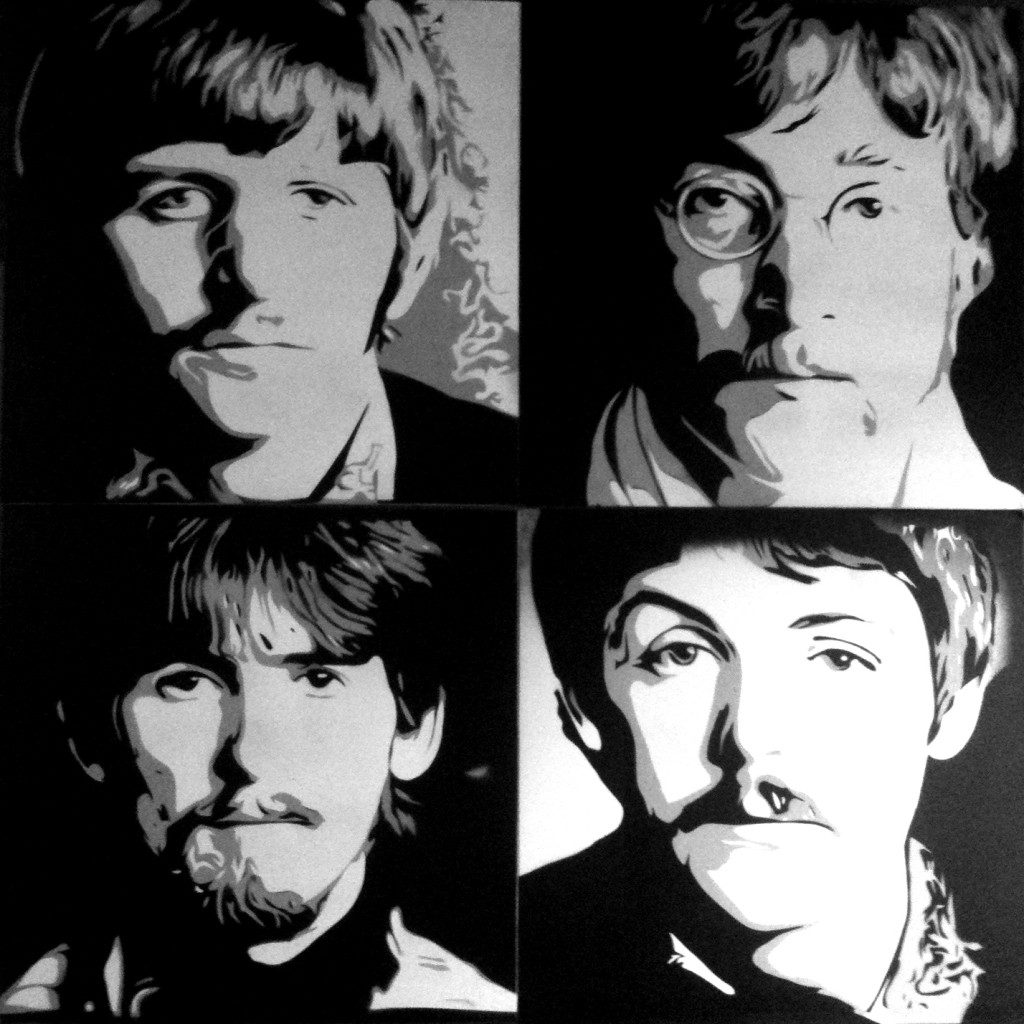 Peinture The Beatles